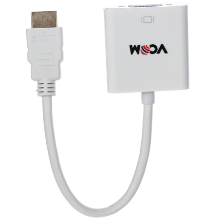 Кабель-переходник VCOM HDMI(M)  —  VGA(F), купить в Краснодаре