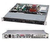 Серверный корпус 1U SuperMicro CSE-813MTQ-350CB