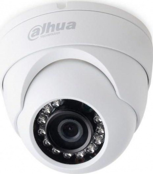Камера видеонаблюдения Dahua DH-HAC-HDW1400MP-0280B 2.8-2.8мм HD СVI цветная корп.:белый, купить в Краснодаре
