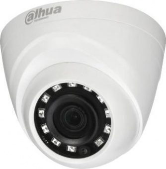 Камера видеонаблюдения Dahua DH-HAC-HDW1400RP-0280B 2.8-2.8мм HD СVI цветная корп.:белый, купить в Краснодаре