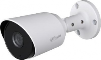 Камера видеонаблюдения Dahua DH-HAC-HFW1400TP-0280B 2.8-2.8мм HD СVI цветная корп.:белый, купить в Краснодаре