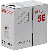 Кабель TWT UTP, 4 пары, Кат.5e, LSZH, 305 метров, белый, купить в Краснодаре