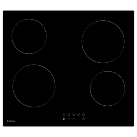 Встраиваемая варочная панель электрическая EVELUX Встраиваемая варочная панель Evelux HEV 640 B, купить в Краснодаре