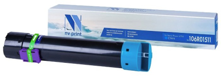 Картридж NVP совместимый Xerox 106R01511 Cyan для Phaser 6700, купить в Краснодаре