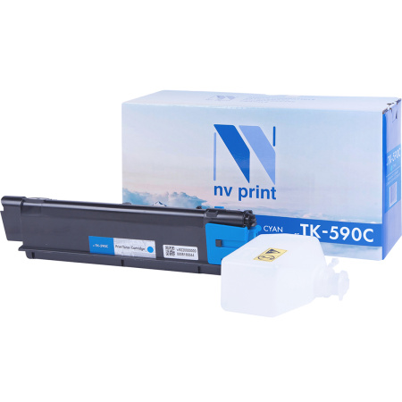 Картридж NVP совместимый Kyocera TK-590 Cyan FS C2026MFP/C2126MFP/C2526MFP/C2626MFP, купить в Краснодаре