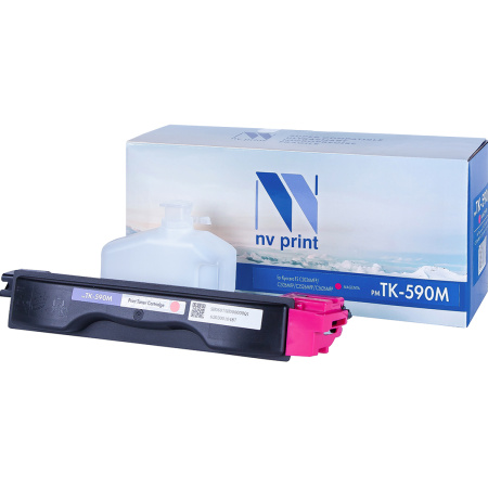 Картридж NVP совместимый Kyocera TK-590 Magenta FS C2026MFP/C2126MFP/C2526MFP/C2626MFP, купить в Краснодаре