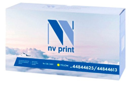 Картридж NVP совместимый Oki 44844625/44844613 Yellow для C822, купить в Краснодаре