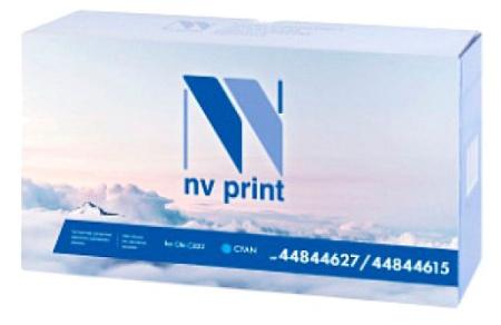 Картридж NVP совместимый Oki 44844627/44844615 Cyan для C822, купить в Краснодаре