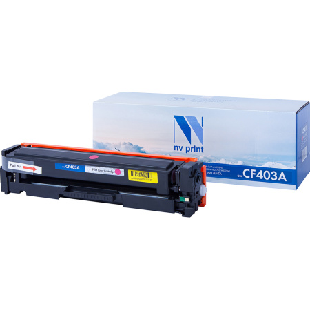 Картридж NVP совместимый HP Laser Jet Pro M252, MFP M277 CF403A Magenta, купить в Краснодаре