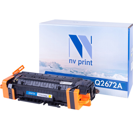 Картридж NVP совместимый HP Q2672A Yellow LJ Color 3500/3550/3700, купить в Краснодаре