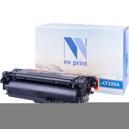 Картридж NVP совместимый НР CF320A Black LJ Color M651dn, M651n, M651xh, M680dn, M680f, M680z (1, купить в Краснодаре