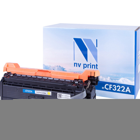 Картридж NVP совместимый НР CF322A Yellow LJ Color M680dn, M680f, M680z, купить в Краснодаре