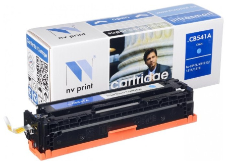 Картридж NVP совместимый HP CB541A/Canon 716 Cyan LaserJet Color CP1215/CM1312/CM1312nfi/CP1215/Canon i-SENSYS LBP5050/LBP5050n/MF8030Cn/MF8040Cn/MF8050Cn/MF8080Cw, купить в Краснодаре