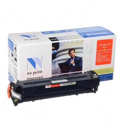 Картридж NVP совместимый HP CB542A/Canon 716 Yellow LaserJet Color CP1215/CM1312/CM1312nfi/CP1215/Canon i-SENSYS LBP5050/LBP5050n/MF8030Cn/MF8040Cn/MF8050Cn/MF8080Cw, купить в Краснодаре