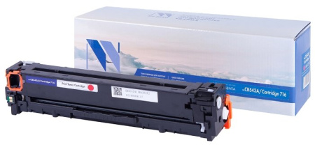 Картридж NVP совместимый HP CB543A/Canon 716 Magenta LaserJet Color CP1215/CM1312/CM1312nfi/CP1215/Canon i-SENSYS LBP5050/LBP5050n/MF8030Cn/MF8040Cn/MF8050Cn/MF8080Cw, купить в Краснодаре