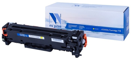 Картридж NVP совместимый HP CE412A/CC532A/Canon 718 Yellow для LaserJet Color M351a/M375nw/M451dn/M451dw/M451nw/M475dn/M475dw/CP2025/CP2025dn/CP2025n/MFP-CM2320fx/CM2320n/Canon i-SENSYS LBP-7200Cdn/7210Cdn/7660Cdn/7680Cх/MF8330Cdn/8340Cdn/8350Cdn/8360Cdn/, купить в Краснодаре