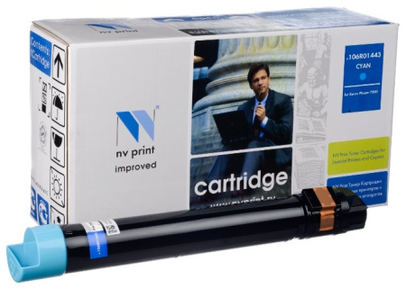 Картридж NVP совместимый Xerox 106R01218 Cyan для Phaser 6360, купить в Краснодаре