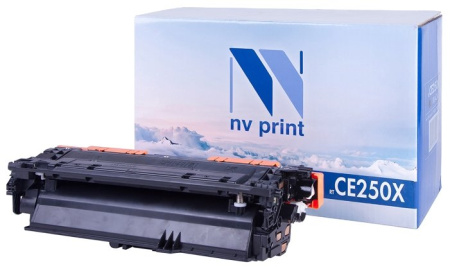 Картридж NVP совместимый HP CE250X/Canon 723H Black LaserJet Color CP3525/CP3525dn/CP3525n/CP3525x/CM3530/CM3530fs/Canon i-SENSYS LBP7750Cdn, купить в Краснодаре
