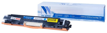 Картридж NVP совместимый HP CE311A/CF351A/Canon 729 Cyan для LaserJet Color Pro 100 M175a/M175nw/CP1025/CP1025nw/M176n/M177fw/Canon i-SENSYS LBP7010C/LBP7018С, купить в Краснодаре