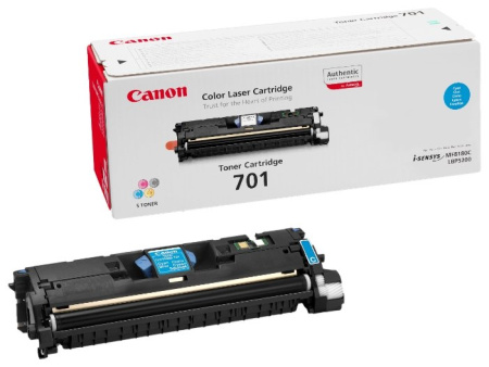 Картридж голубой 701 C для Canon LBP5200/MF8180 (9286A003), купить в Краснодаре
