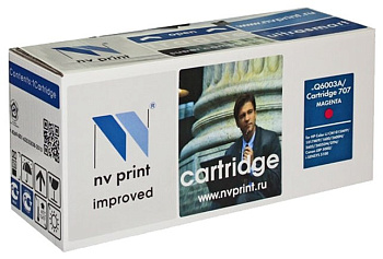 Картридж NVP совместимый Premium HP Q6003A/Canon 707PR Magenta для LaserJet Color 1600/2600n/2605/2605dn/2605dtn/Canon i-SENSYS LBP-5000/5100