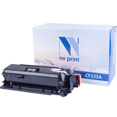 Картридж NVP совместимый HP CF332A Yellow LaserJet Color M651dn/M651n/M651xh, купить в Краснодаре