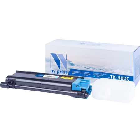 Картридж NVP совместимый Kyocera TK-580 Cyan FS-C5150DN/ECOSYS P6021cdn, купить в Краснодаре