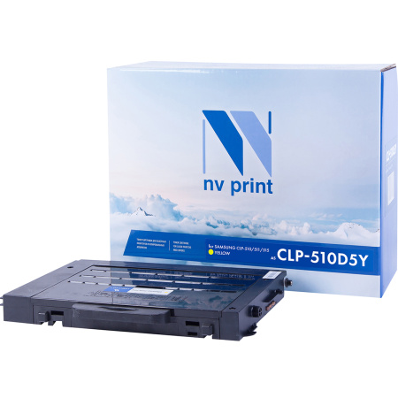 Картридж NVP совместимый Samsung CLP-Y510D5 Yellow CLP510/510n, купить в Краснодаре