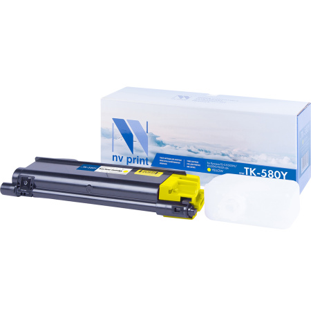 Картридж NVP совместимый Kyocera TK-580 Yellow FS-C5150DN/ECOSYS P6021cdn, купить в Краснодаре