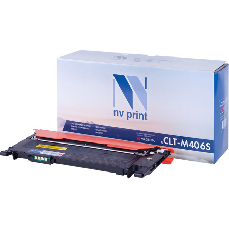 Картридж NVP совместимый Samsung CLT-M406S Magenta CLP-360/365/368/CLX-3300/3305, купить в Краснодаре