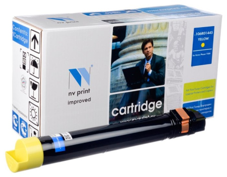 Картридж NVP совместимый Xerox 106R01445 Yellow Phaser 7500, купить в Краснодаре