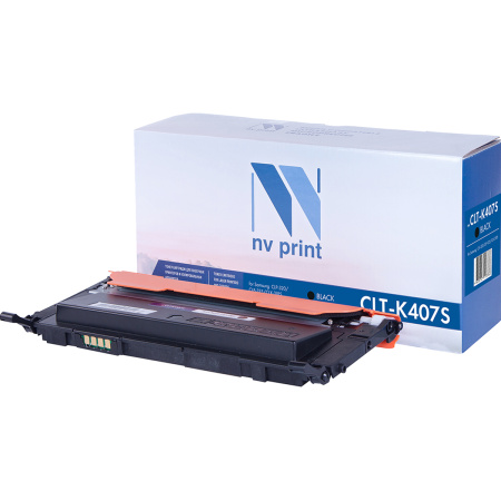 Картридж NVP совместимый Samsung CLT-K407S Black CLP-320/CLP-325/CLX-3185, купить в Краснодаре