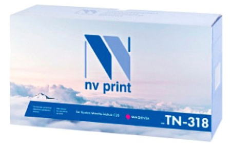 Тонер-картридж NVP совместимый Konica Minolta TN-318 Magenta для bizhub C20, купить в Краснодаре