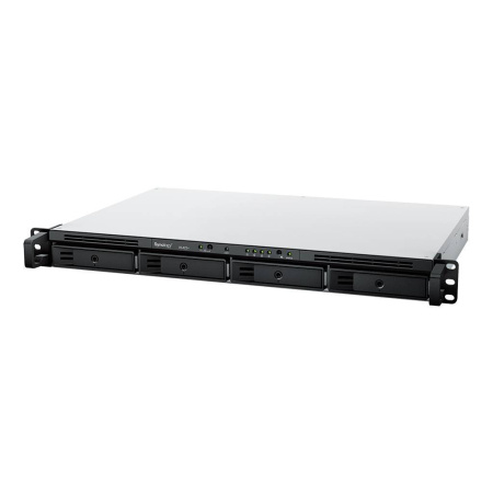 Synology RS422+ Сетевое хранилище 4x2.5"/3.5" SATA, AMD Ryzen R1600/2x2.6GHz, 2GB DDR4, 2x1 Гбит/с,1xUSB, купить в Краснодаре