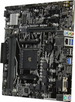 Материнская плата ASUS AMD A320 sAM4 Socket for AMD Ryzen™/7th Generation A-series/Athlon™ Processors +, 2xDDR4(32Gb), VGA (HDMI+RGB), 1 x PCIe 3.0/2.0 x16, 2 x PCIe 2.0 x1, 8-ch Audio, 1xGBL, 4 x SATA 6Gb/s, 2x M.2 Socket 3, 4 x USB 3.1 Gen 1, 2 x USB, купить в Краснодаре