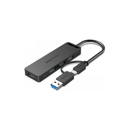Концентратор Vention OTG USB-C+USB 3.0 Vention CHTBB, купить в Краснодаре