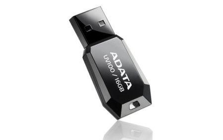 Флешка 8GB ADATA UV100 USB 2.0 Черный, купить в Краснодаре