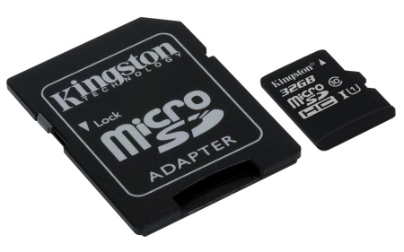 Карта памяти MicroSDHC Kingston SDC10G2/32GB, купить в Краснодаре