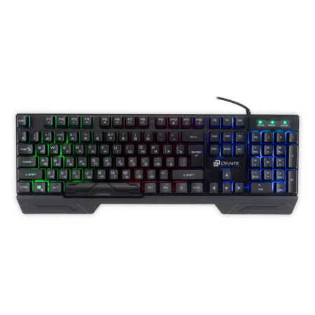 Клавиатура Oklick 709G черный USB for gamer LED (1788144) Oklick 1788144, купить в Краснодаре