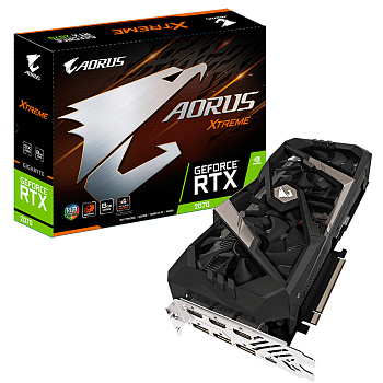Видеокарта GIGABYTE   GV-N2070AORUS X-8GC  ( GV-N2070AORUS X-8GC ) 