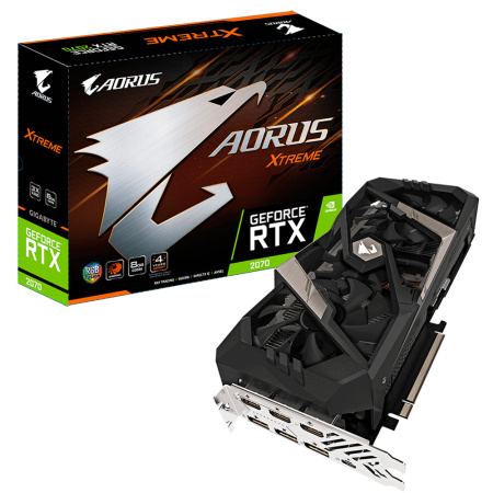 Видеокарта GIGABYTE   GV-N2070AORUS X-8GC  ( GV-N2070AORUS X-8GC ) , купить в Краснодаре
