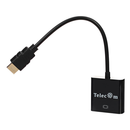 Кабель-переходник Telecom HDMI(M)  —  VGA(F), купить в Краснодаре