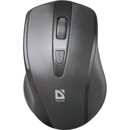 Defender Беспроводная оптическая мышь Datum MM-265 черный,3 кнопки,1600 dpi Defender Datum MM-265 черный, купить в Краснодаре