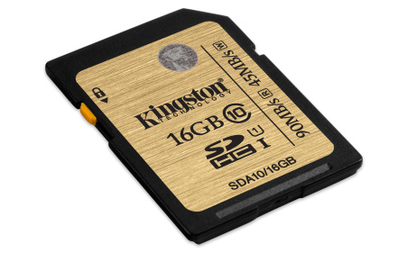 Карта памяти SDHC Kingston SDA10/16GB, купить в Краснодаре