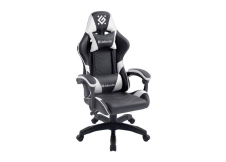 Defender Игровое кресло Companion Черный/белый,класс 3,металл,PU, купить в Краснодаре