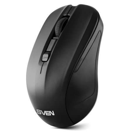 Беспроводная мышь SVEN RX-270W чёрная (3+1кл. 800-1600DPI, блист) SVEN RX-270W, купить в Краснодаре