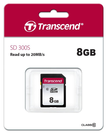 Флеш карта SD 8GB Transcend SDHC Class 10, купить в Краснодаре