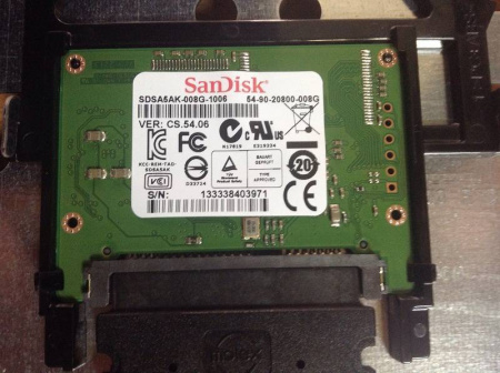 Жесткий диск 8Gb SSD HP LJ M601/M602/M603 (CE988-67907/CE988-67917) OEM, купить в Краснодаре