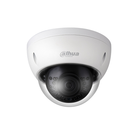 Камера видеонаблюдения IP Dahua DH-IPC-HDBW1420EP-0280B 2.8-2.8мм цветная корп.:белый, купить в Краснодаре