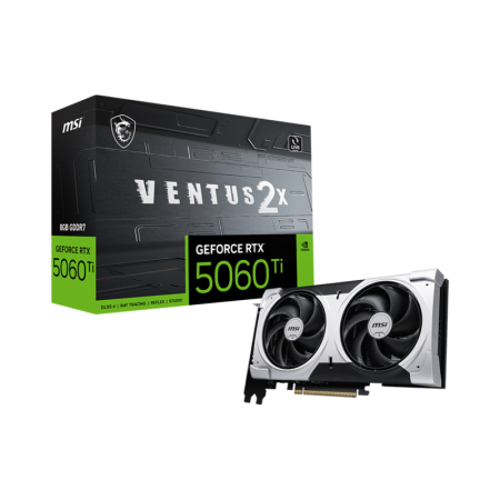 Видеокарта MSI GeForce RTX 5060 Ti 8G VENTUS 2X PLUS, купить в Краснодаре